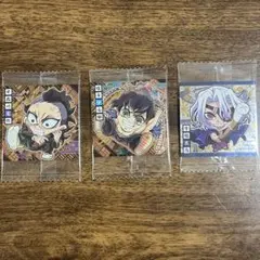 鬼滅の刃 ウエハース まとめ売り 宇髄天元 嘴平伊之助 不死川玄弥 3枚