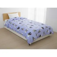 『僕のヒーローアカデミア』掛け布団カバー　シングルロング　ヴィラン柄（ブルー）