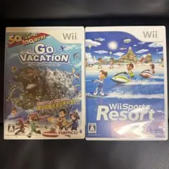 Go Vacation & Wii Sports Resort セット