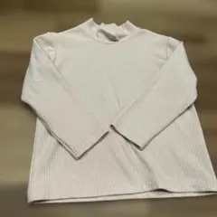 ヒートテックリブハイネックTシャツ