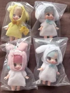 ぷちリカちゃん　サンリオ　4体セット