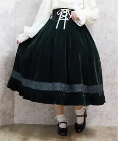 axesfemme kawaii ベルベットドールスカート