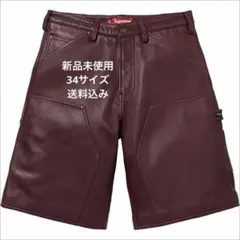 Supreme Leather Double Knee PainterShort - メルカリ