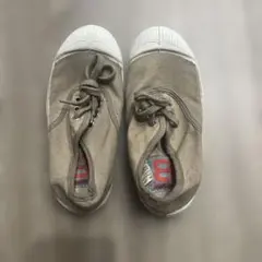 BENSIMON ベージュ スニーカー　新品のサムネイル