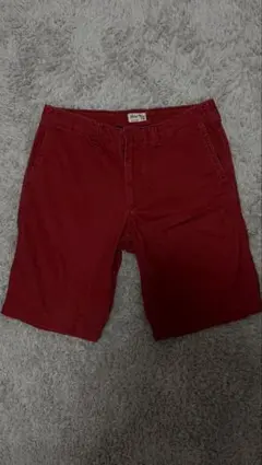 Global Work レッド ショートパンツ L