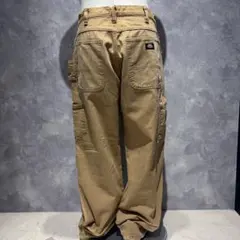 USA 古着 Dickies ディッキーズ ペインターパンツ ダック 34×30のサムネイル