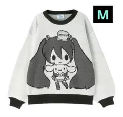 【新品未使用】初音ミク×シナモロール　Mサイズ　ニットセーターサンリオ　アベイル