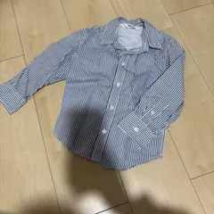 H&M ストライプ 長袖シャツ EUR 92