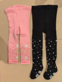 ベビータイツ、ベビーレギンス　２点セット