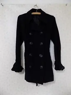 47404　エゴイスト　レディース　コート　ベルト付　黒　F