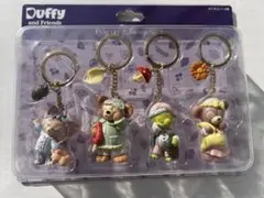 【新品】ディズニー ダッフィー＆フレンズ キーチェーン4個セット