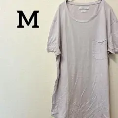 ポケットTシャツ ラベンダー 【M】半袖 トップス Tシャツ くすみカラーのサムネイル