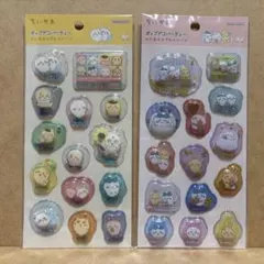 【J】2枚♡ちいかわ わたあめカプセルシール