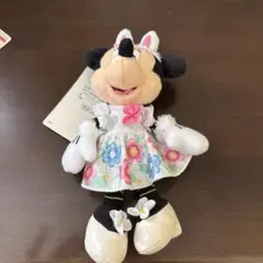 東京ディズニーランド ミニー ぬいぐるみバッジ 2016 イースター