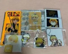 鬼滅の刃 我妻善逸 ポーチ チェキ アクリルスタンド キーホルダー