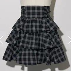HYSTERIC GLAMOURヒステリックグラマーチェックプリーツスカートM