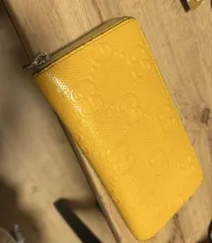 GGパターン イエロー長財布