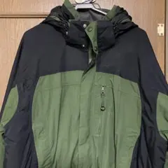 L.L.BEAN オリーブグリーンブラック マウンテンパーカー ビンテージ 古着