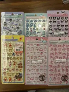 ボンボンドロップ シール　6パック　まとめ売り