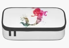 水彩アリエルリトルマーメイド ペンケース 筆箱 大容量おしゃれ筆入れ