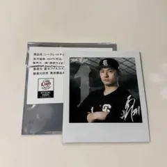 埼玉西武ライオンズ　シークレットチェキ　栗山巧