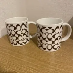 非売品　COACH マグカップ 2個セット