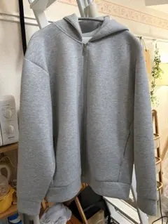 パフスウェットフルジップパーカ