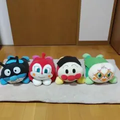 ぬいぐるみアンパンマンセット4体　マクラ