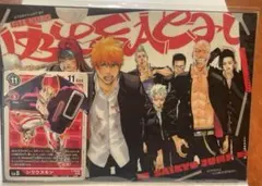 BLEACH ミニクリアファイル 最強ジャンプ付録 シリウスモンカード