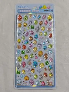 【正規品】ボンボンドロップシール　しずくちゃん　しずくの森のなかまたち