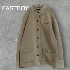 【EASTBOY】 キルティングジャケット ベージュ 古着 レディース ９