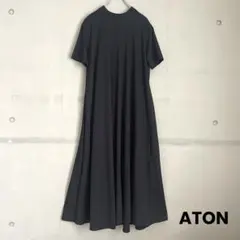 ATON エイトン 48/2ナチュラルダイフレアドレス 2023 黒 - メルカリ