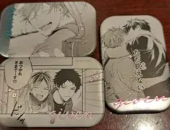 ギヴン展 推しカプバッジコレクション 真冬 立夏 3点