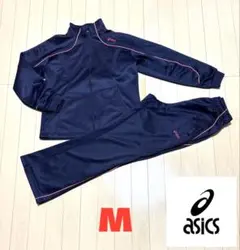 【asics】【Mサイズ】アシックス　レディース　 ジャージ 上下セット