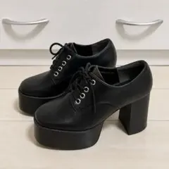 GRL 厚底 ヒール ブラック Mサイズ(23cm〜24cm)のサムネイル