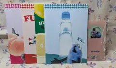 パペットスンスン オリジナルＡ５ノート４冊／ブックマーカー１枚