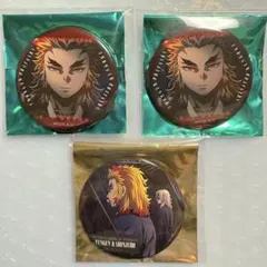 劇場版 鬼滅の刃 無限城編 ものがたる背中 眼差し 缶バッジ 煉獄 宇髄