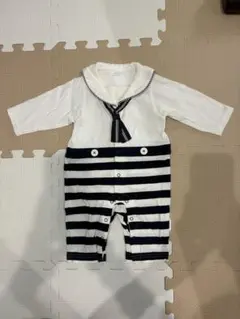 bebe reduction セーラー　ロンパース　70