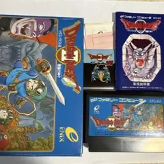 ソフト美品！端子清掃、除菌清掃済！ＦＣドラゴンクエストII 悪霊の神々 送料無料