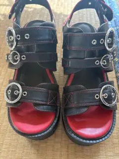 YOSUKE 厚底サンダル