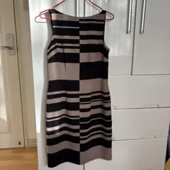 BANANA REPUBLIC ノースリーブ ワンピース ストライプ サイズ2