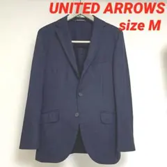 UNITED ARROWS ユナイテッドアローズ M ネイビー サマーウール