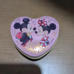 ♡香港ディズニー♡クッキー♡ミニサイズ♡ 新品未使用】香港ディズニーランド／ハート型缶入りクッキー／ミッキー