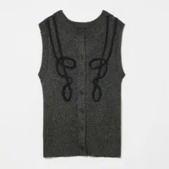 eaphi TAPE EMBROIDERY MIX KNIT - メルカリ