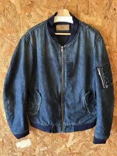 ClothsurgeonフルカウントmonkeytimeデニムジャケットMA-1のサムネイル