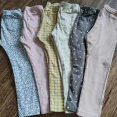 110cm レギンス　6枚セット　ユニクロ　西松屋