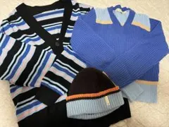 UNIQLO×MARNI ニット　カーディガン　ニット帽