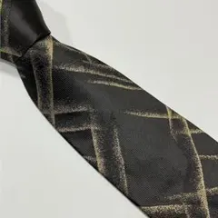 【ネクタイ　アート　ジャガード　シルク　古着】