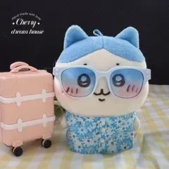ぬいぐるみ用 サングラス ぬい用アクセサリー 水色 ちいかわ 可愛い ぬい小物