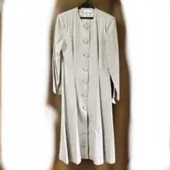 3月31日まで限定価格. ベージュ チェック柄 ロングコート